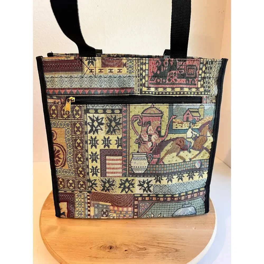 Vintage woven tapestry